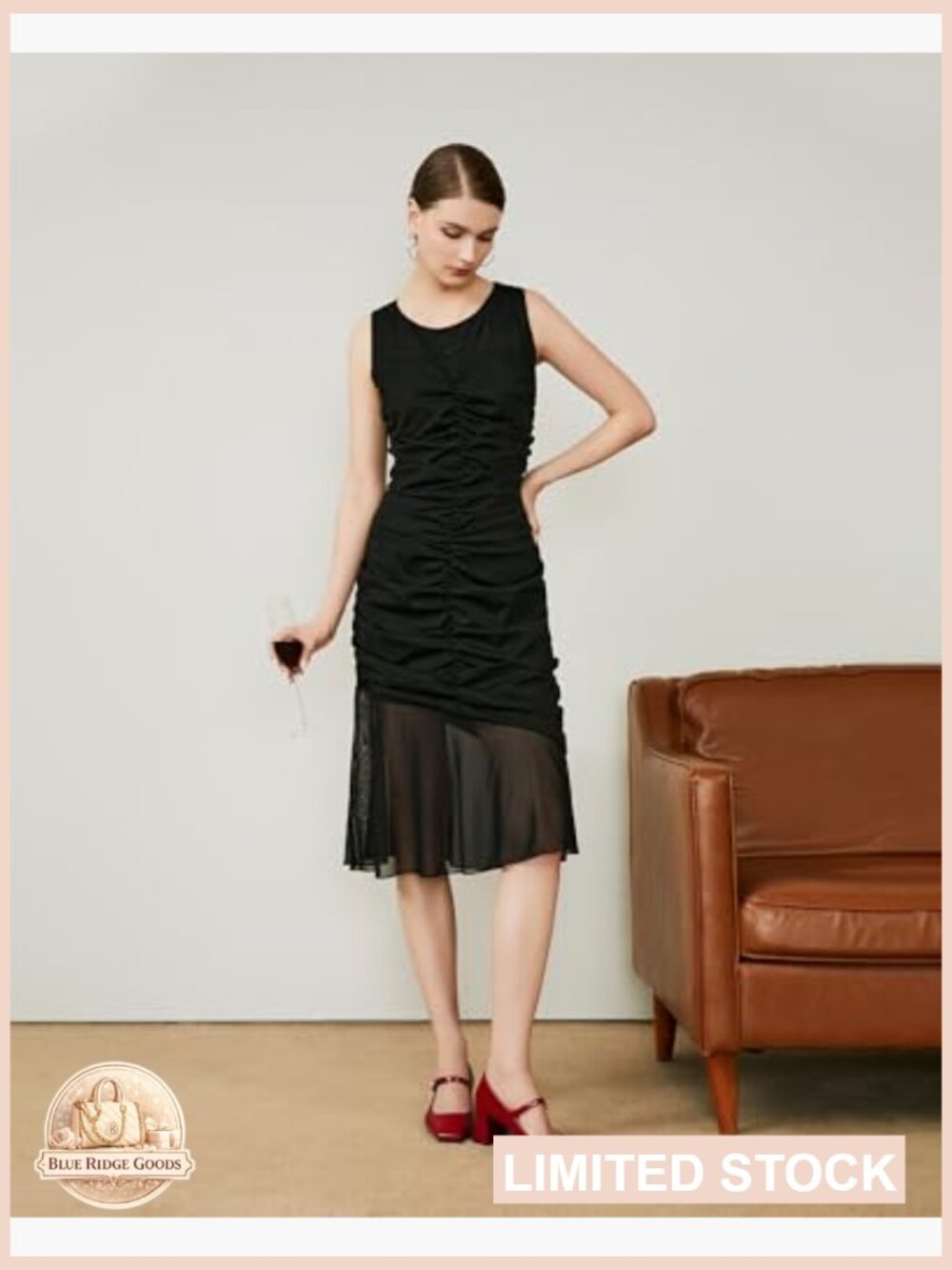 Patent Leather Mary Janes Chunky Heel Square Toe Block Heel Pumps Dress Shoes - Picture 2 of 7